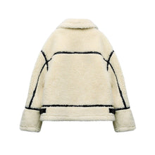 Load image into Gallery viewer, Veste Aspen en Laine Shearling
