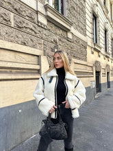 Load image into Gallery viewer, Veste Aspen en Laine Shearling
